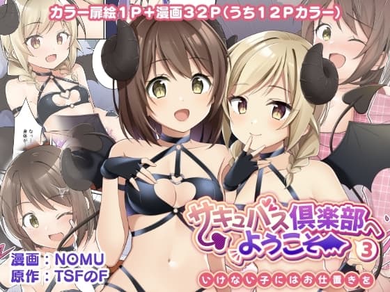 サキュバス倶楽部へようこそ3 いけない子にはお仕置きを cover
