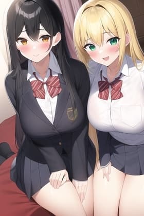 二人同時に告白されたので体の相性で決める cover