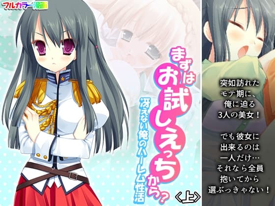 まずはお試しえっちから?冴えない俺のハーレム性活 上 cover
