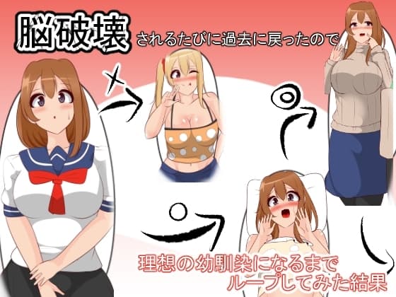 脳破壊されるたびに過去に戻れたので理想の幼馴染になるまでループした結果 cover