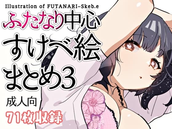 ふたなり中心すけべ絵まとめ3 - Illustration of FUTANARI-Skeb.e - cover