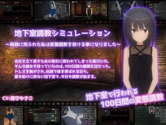 地下室調教シミュレーション～両親に売られた私は変態調教を受ける事になりました～ cover
