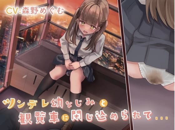 【排泄我慢】ツンデレ幼なじみと観覧車に閉じ込められて… cover