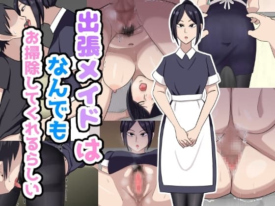 出張メイドはなんでもお掃除してくれるらしい cover