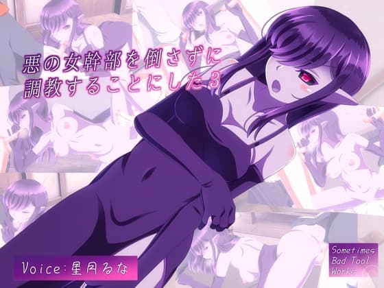 悪の女幹部を倒さずに調教することにした3 cover