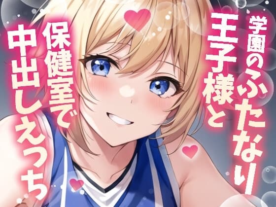 【ふたなり百合】バスケ部の王子様と保健室で中出しセックス! cover