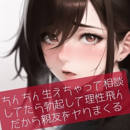 【ふたなり百合】ちんちん生えちゃって相談してたら勃起して理性飛んだから親友をヤりまくる cover