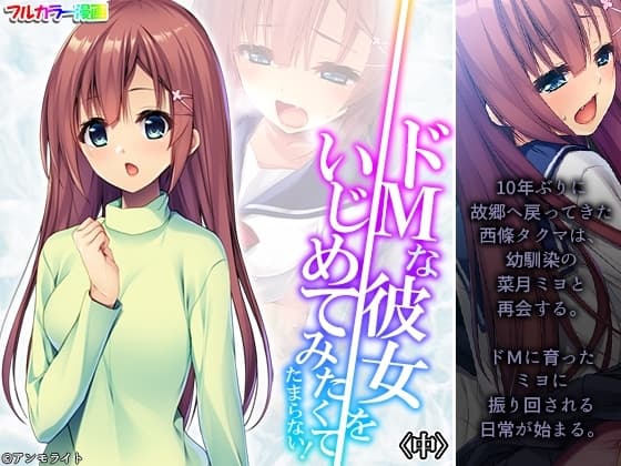 ドMな彼女をいじめてみたくてたまらない! 中 cover