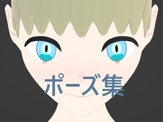 顔と手ポーズ集 cover