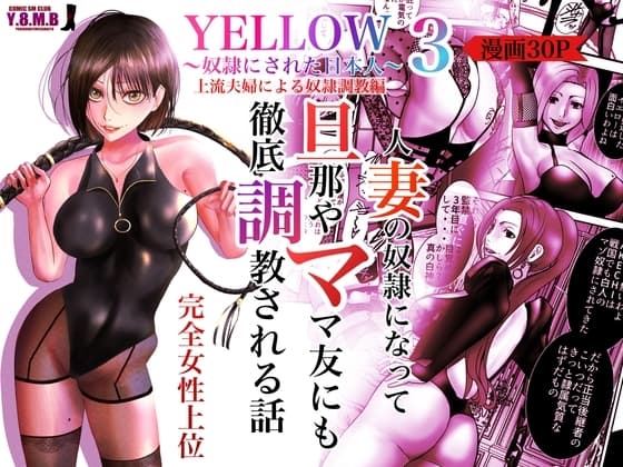 YELLOW～奴○にされた日本人～3 上流夫婦による奴○調教 cover