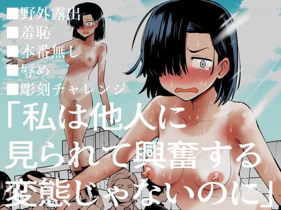 私は他人に見られて興奮する変態じゃないのに cover