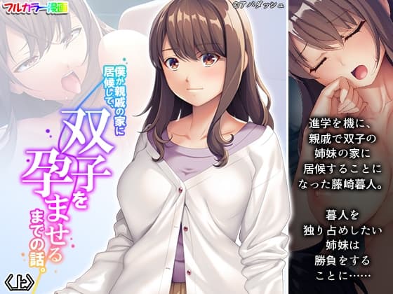 僕が親戚の家に居候して、双子を孕ませるまでの話。 上 cover