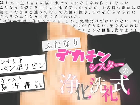 ふたなりデカチンシスターの浄化洗礼式 cover