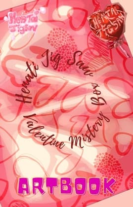 Hentai Jigsaw Puzzle Collection Valentine Edition Artbook cover