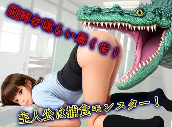 雌肉捕食!グリーディリザード(2)女子校を襲った人喰いモンスターがとにかく少女を喰いまくるvore丸呑み作品 cover