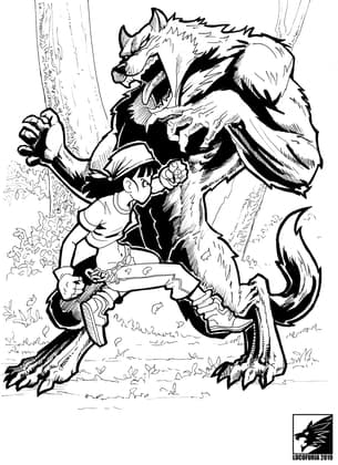Lycanball #2 cover