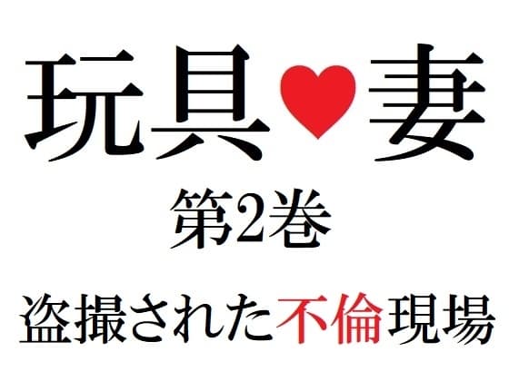玩具妻 第2巻 盗撮された不倫現場 cover