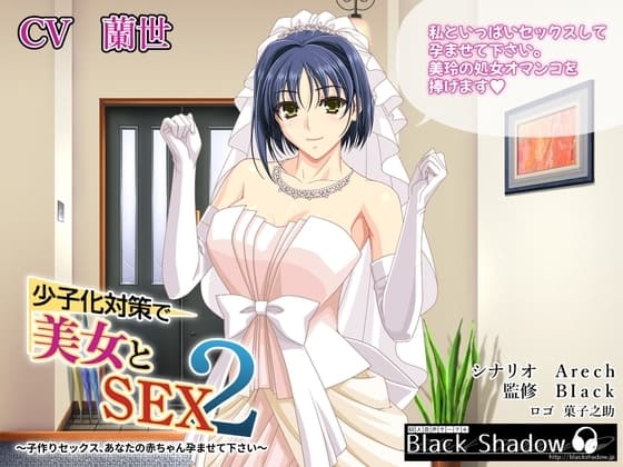 少子化対策で美女とSEX 2 ～子作りセックス、あなたの赤ちゃん孕ませて下さい～ cover