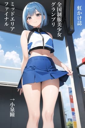 虹かけ誌 全国制服美少女グラ〇プリ ミッドエリアファイナル cover
