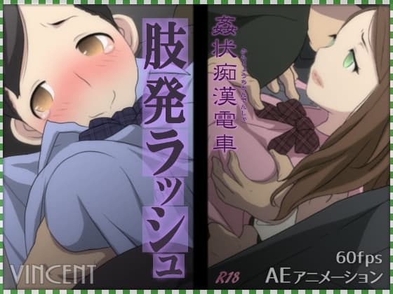 姦状痴○電車 肢発ラッシュ cover