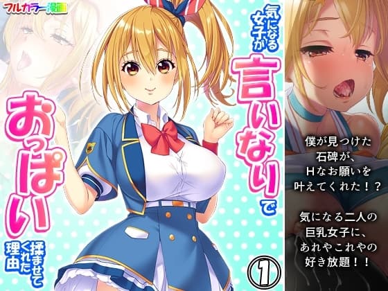 気になる女子が言いなりでおっぱい揉ませてくれた理由 1巻 cover