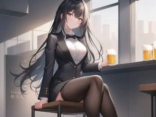 お酒に強いお姉さんを酔い潰せ!泥酔オホ声セックス! cover