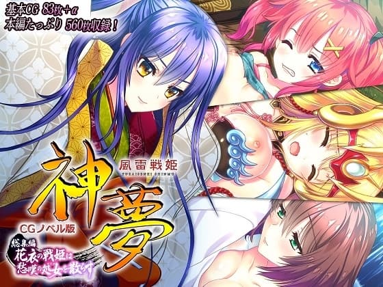 風雷戦姫 神夢 CGノベル版 総集編 ～花衣の戦姫は愁嘆の処女を散らす～ cover