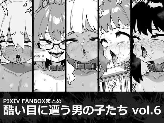 酷い目に遭う男の子たち vol.6 cover