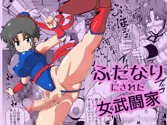 ふたなりにされた女武闘家 cover