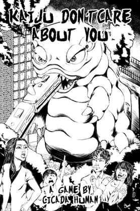 Kaiju Don't Care About You cover