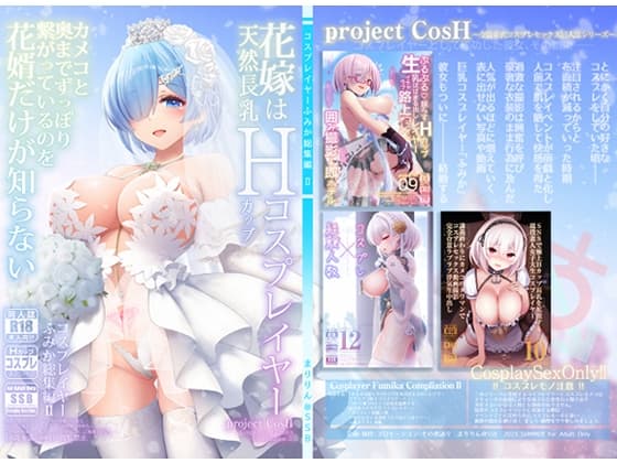 花嫁は天然長乳Hカップコスプレイヤー ～コスプレイヤーふみか総集編II～ cover
