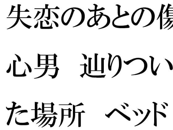 失恋のあとの傷心男 辿りついた場所 ベッドの上で素っ裸 cover