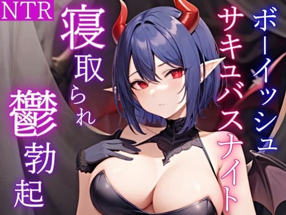 恋人のボーイッシュなサキュバスナイトが怪人たちにNTRセックスするのを見せられ僕の鬱勃起が止まらない件 cover