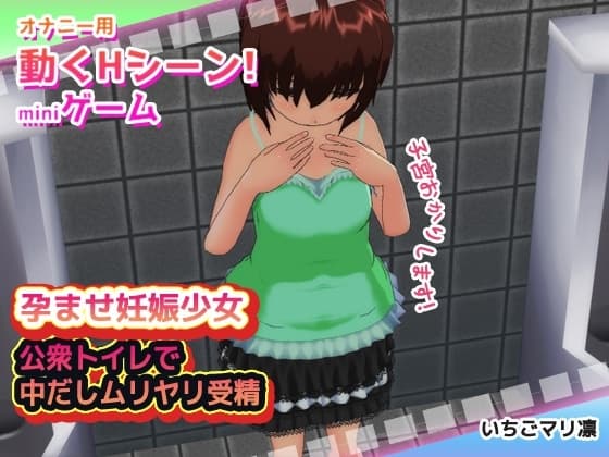 【動画ゲーム版】孕ませ妊娠少女~公衆トイレで中だしムリヤリ受精 cover