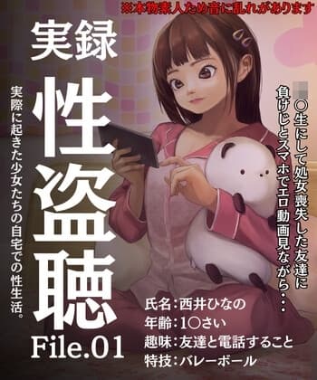 性盗聴 File01 西井ひなの cover