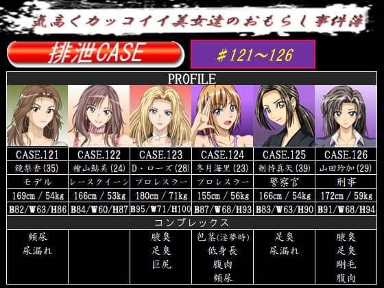 排泄CASE.121～126 cover