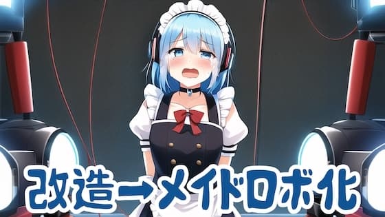 メイドロボに改造されて処分される話 cover