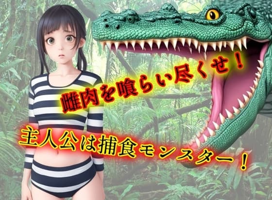 雌肉捕食!ヴォアアイランド(1)人喰いモンスターがとにかく少女や若い女を喰いまくるvore丸呑み作品 cover