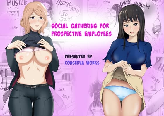 Social gathering for prospective employees cover