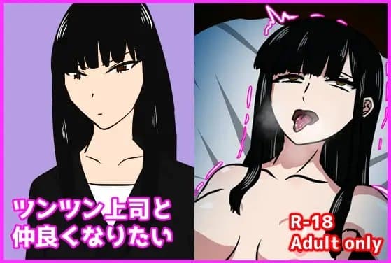 ツンツン上司と仲良くなりたい cover