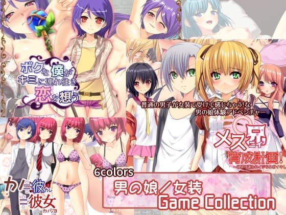6colors 男の娘/女装ゲームコレクション cover