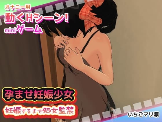 【動画ゲーム版】孕ませ妊娠少女～妊娠するまで処女監禁事件 cover