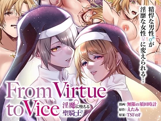 From Virtue to Vice ～淫魔♀に堕ちる聖騎士♂～ cover