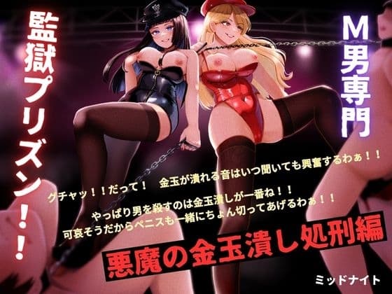 M男専門 監獄プリズン!! 悪魔の金玉潰し処刑編 cover