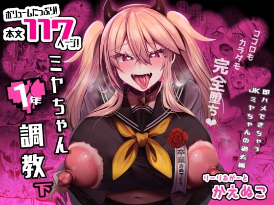 ミヤちゃん1年調教 下 cover
