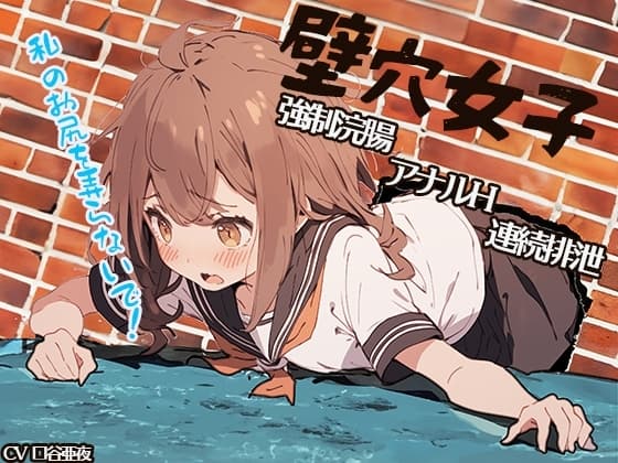 【サークル発足記念!ずっと100円!】壁穴女子～私のお尻を弄らないで!～ 強○浣腸 アナルH 連続排泄 cover