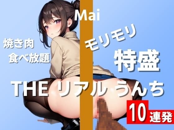 【うんち実演10連発】焼き肉食べ放題で大量うんち!モリモリ特盛で臭すぎ注意～THE リアル うんち【まい】～ cover