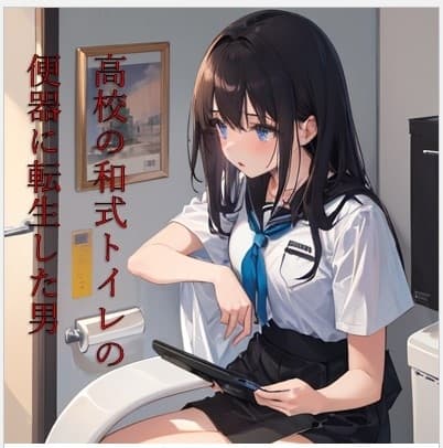 高校の和式トイレの便器に転生した男 cover