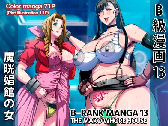B-RANK MANGA 13 English version cover