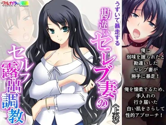 うずいて暴走する勘違いセレブ妻のセルフ露出調教 上巻 cover